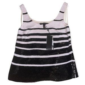 Ralph Lauren Sequin / Silk Top